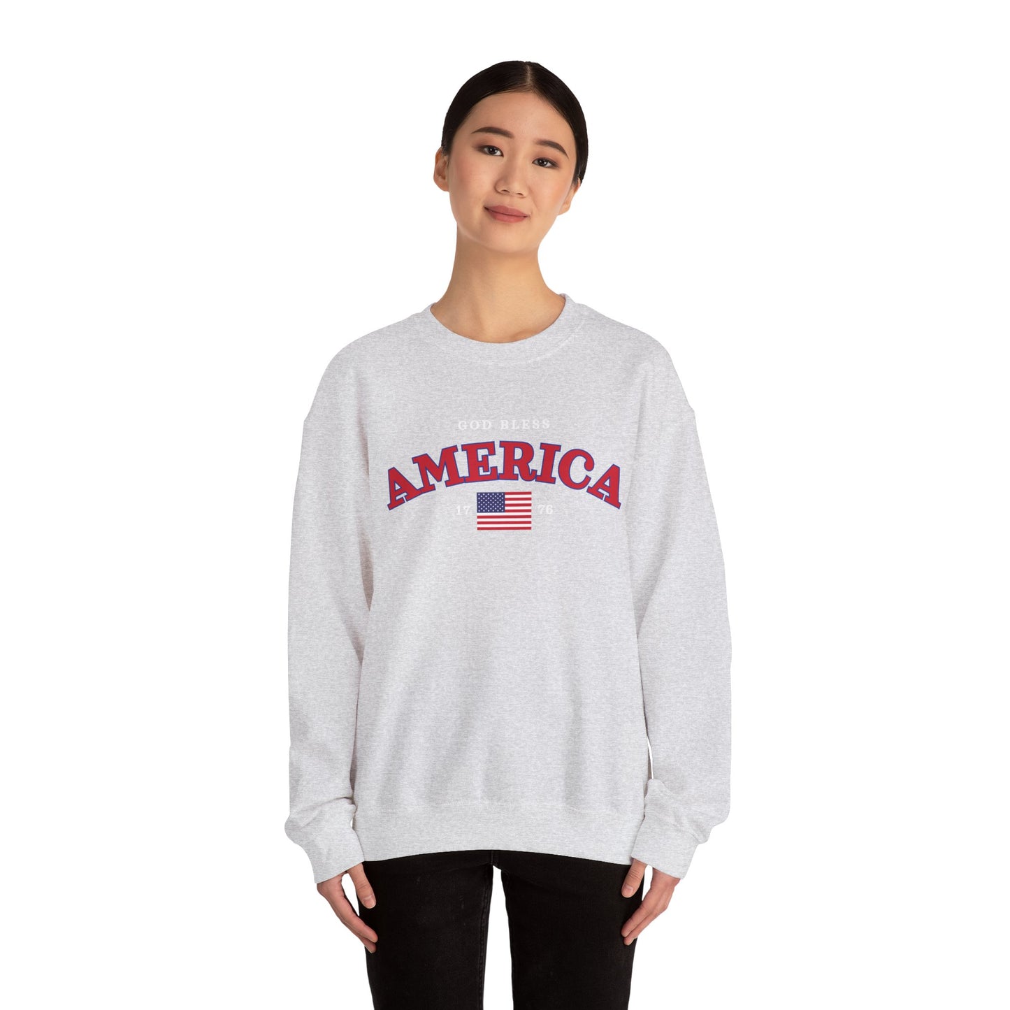 God Bless America Adult Sweatshirt