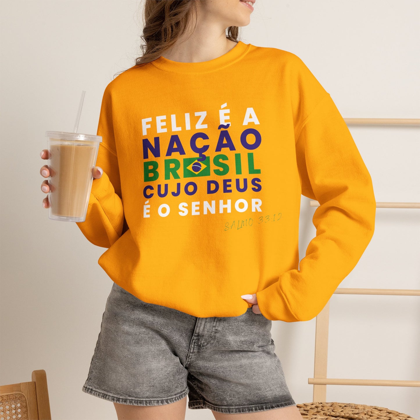 BRASIL Unisex Heavy Blend™ Crewneck Sweatshirt