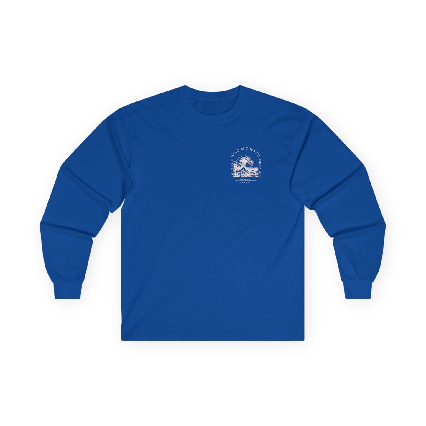 Wind and Waves Adult Long Sleeve Tee